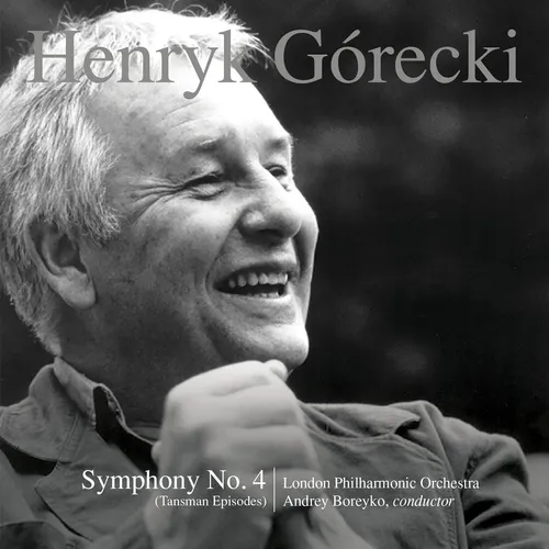 Henryk Gorecki - Gorecki: Symphony No 4 Op 85 vinyl record cover