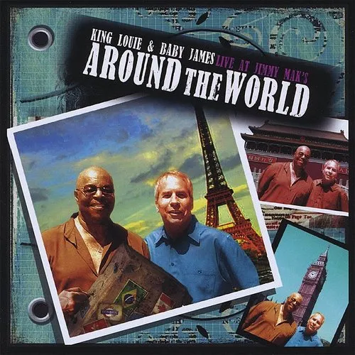 King Louie - Around the World: Live at Jimmy Mak's vinyl record cover