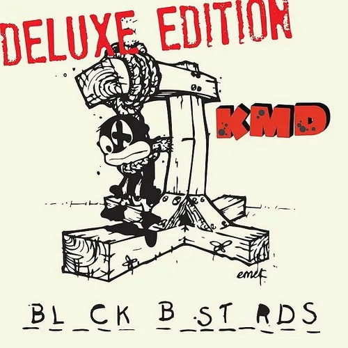KMD - Bl_ck B_st_rds vinyl record cover