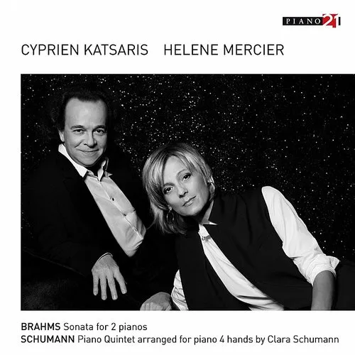 Cyprien Katsaris - Music For Two Pianos (Jewl) vinyl record cover