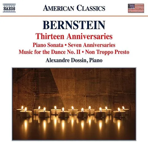 Bernstein / Alexandre Dossin - Piano Music vinyl record cover