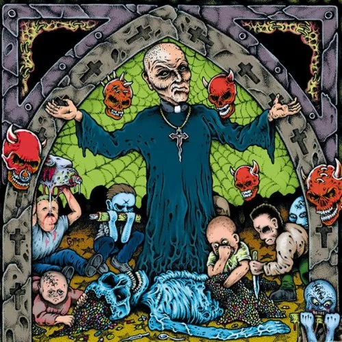 Agoraphobic Nosebleed - Altered States of America vinyl record cover