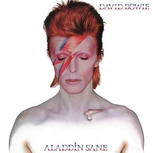 David Bowie - Aladdin Sane vinyl record cover