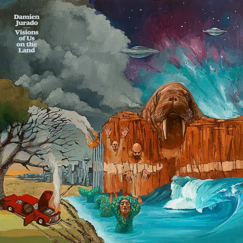 Damien Jurado - Visions of Us on the Land vinyl record cover