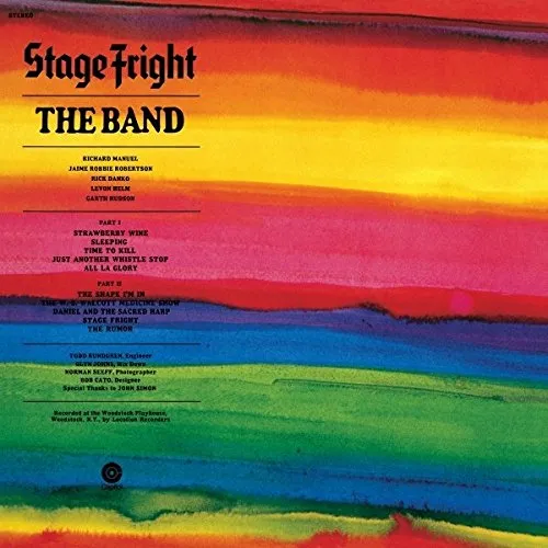 The Band - Stage Fright vinyl record cover