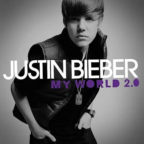 Justin Bieber - My World 2.0 vinyl record cover