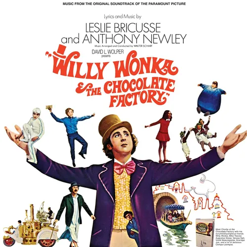 Willy Wonka & The Chocolate Factory [Movie] - Willy Wonka & The Chocolate Factory vinyl record cover