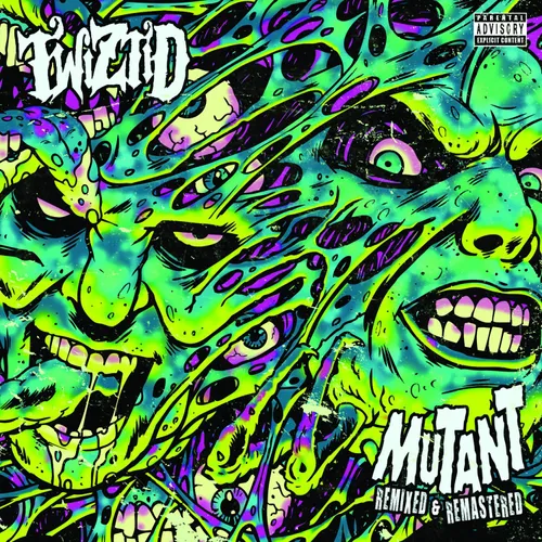 Twiztid - Mutant Remixed & Remastered vinyl record cover