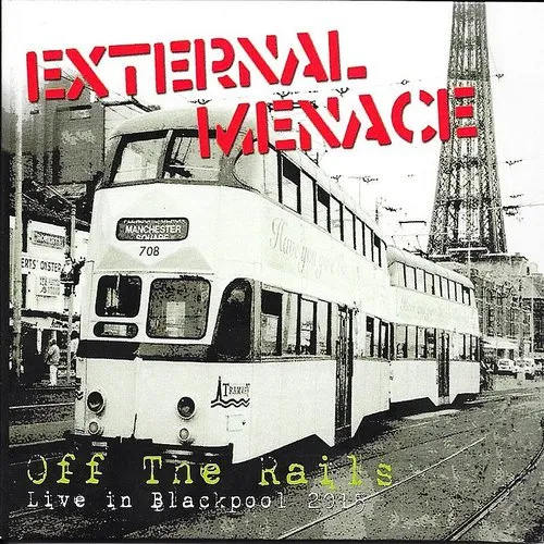 External Menace - Off the Rails vinyl record cover