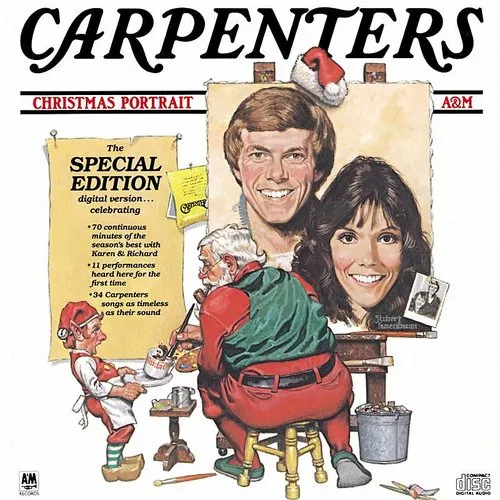 Carpenters - Christmas Portrait vinyl record cover