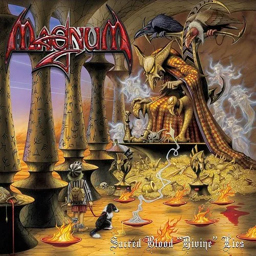 Magnum - Sacred Blood, Divine Lies vinyl record cover