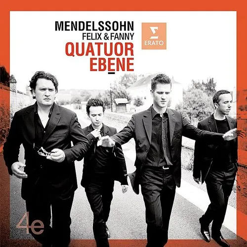 Quatuor Ã‰bÃ¨ne - Felix & Fanny vinyl record cover