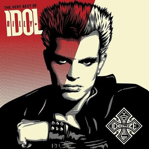 Billy Idol - Very Best of Idolize Yourself vinyl record cover