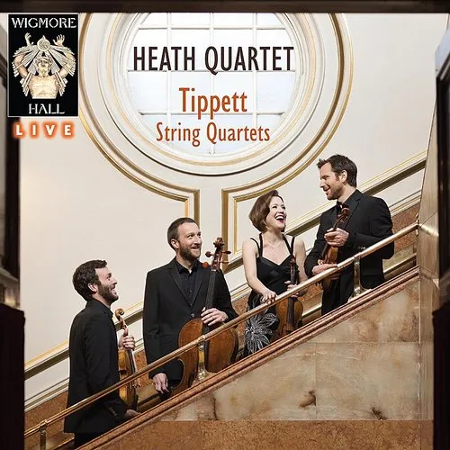 Tippett - Heath Quartet vinyl record cover