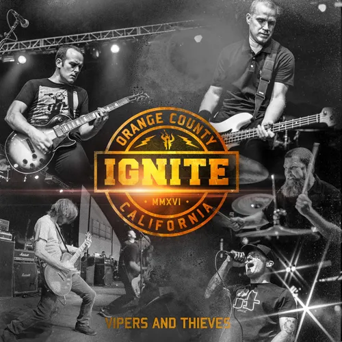 Ignite - Vipers and Thieves vinyl record cover