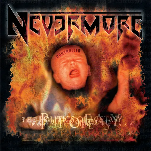 Nevermore - The Politics Of Ecstasy 20 Year Anniversary vinyl record cover