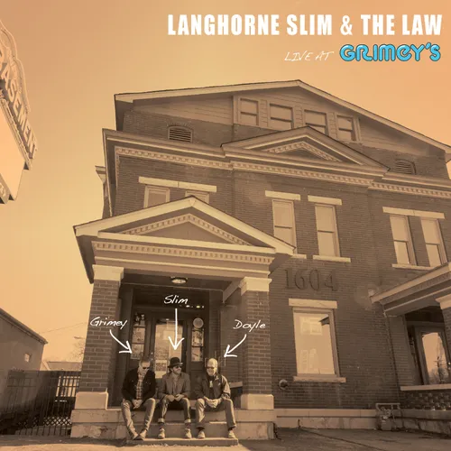 Langhorne Slim & The Law - Live at Grimey's vinyl record cover