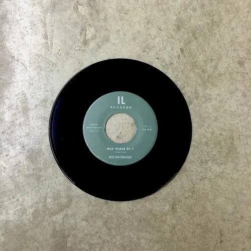 Nick Waterhouse - "I Got Lost (Old Place Pt I & II)" vinyl record cover