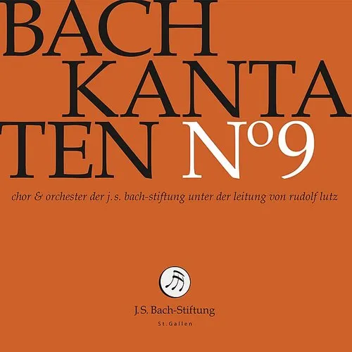 Chor der J. S. Bach-Stiftung - Cantatas 9 vinyl record cover