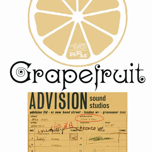Grapefruit - "Lullaby" / "Another Game" vinyl record cover