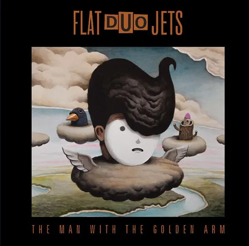 Flat Duo Jets - Pink Gardenia / Man With The Golden Arm vinyl record cover
