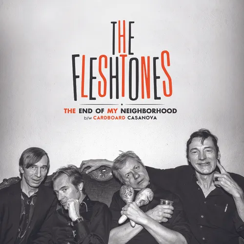 The Fleshtones - "The End Of My Neighborhood" vinyl record cover