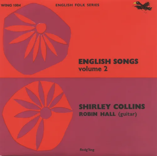 Shirley Collins - English Songs 2 vinyl record cover