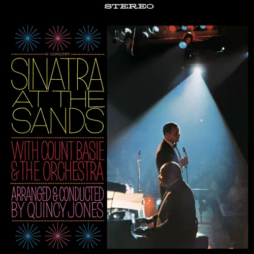 Frank Sinatra - Sinatra At The Sands vinyl record cover