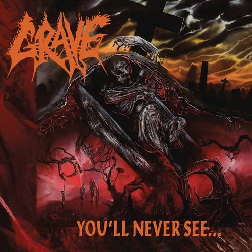 Grave - You'll Never See vinyl record cover