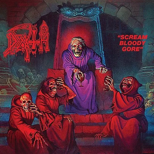 Death - Scream Bloody Gore: Reissue vinyl record cover