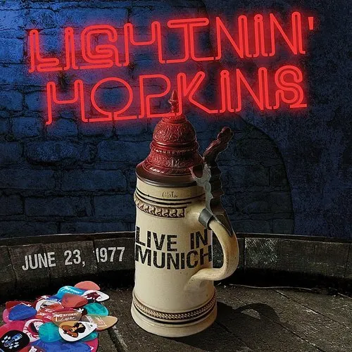 Lightin Hopkins - Blues in Munich 1977 vinyl record cover