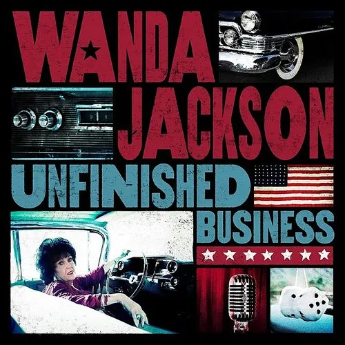 Wanda Jackson - Unfinished Business vinyl record cover