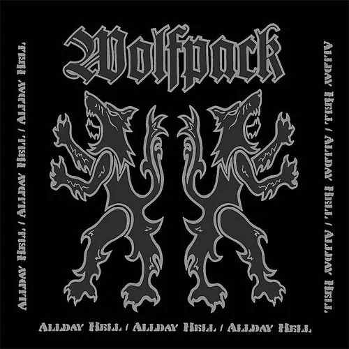 Wolfpack - Allday Hell vinyl record cover