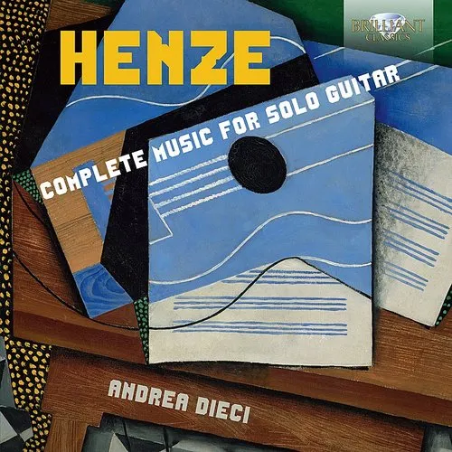 Andrea Dieci - Complete Music For Solo Guitar vinyl record cover