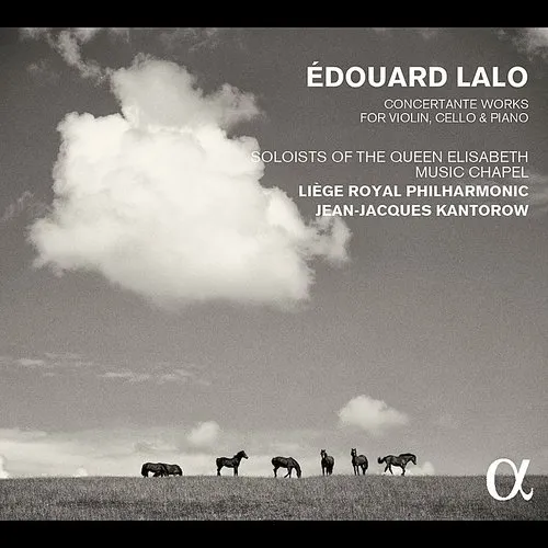 Lalo / Liege Royal Philharmonic / Jean Kantorow - Edouard Lalo: Concertante Works For Violin Cello vinyl record cover