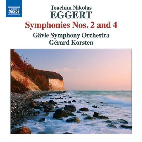 Eggert / Gavle Symphony Orchestra / Korsten - Eggert: Symphonies Nos. 2 & 4 vinyl record cover