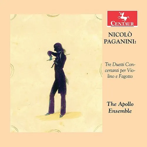 Nicolo Paganini / Apollo Ensemble - Paganini: Tre Duetti Concertanti Per Violino vinyl record cover