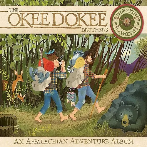 Okee Dokee Brothers - Through the Woods vinyl record cover