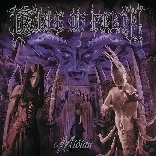 Cradle Of Filth - Midian vinyl record cover
