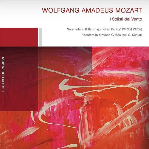 Mozart - Gran Partita K.361 Requiem K.622 (Arr. For Winds) vinyl record cover