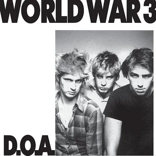 D.O.A. - World War 3 vinyl record cover