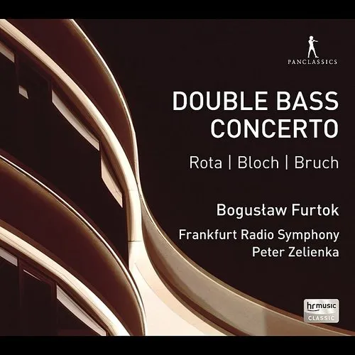 Bloch / Bruch / Frankfurt Radio Sym / Zelienka - Double Bass Concerto vinyl record cover
