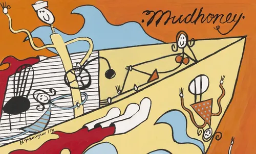 Mudhoney - Every Good Boy Deserves Fudge vinyl record cover
