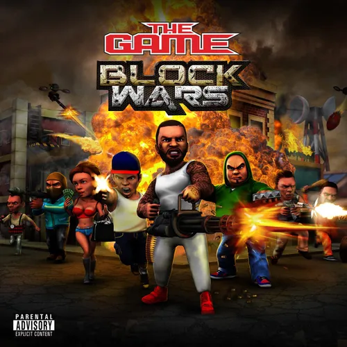 The Game - Block Wars vinyl record cover