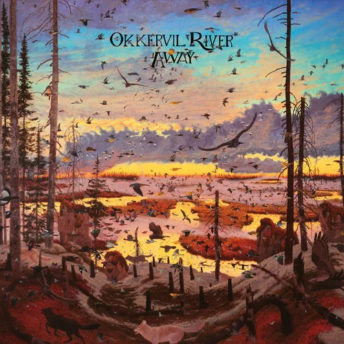 Okkervil River - Away vinyl record cover