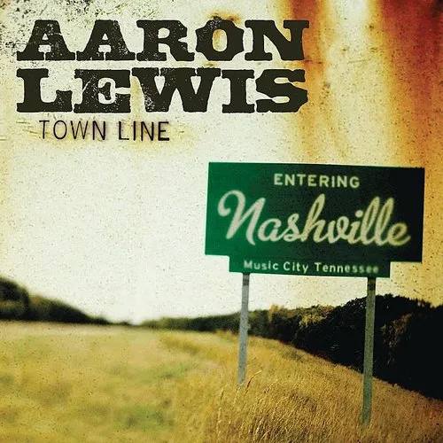 Aaron Lewis - Town Line vinyl record cover