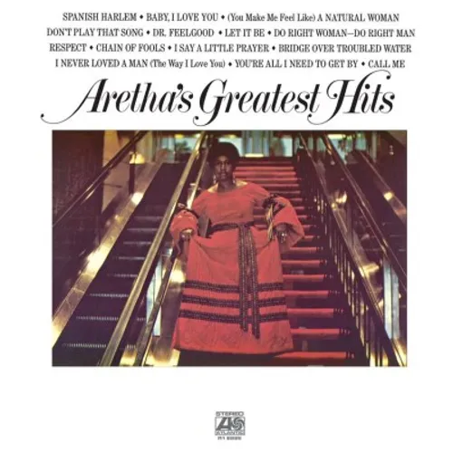Aretha Franklin - Greatest Hits vinyl record cover
