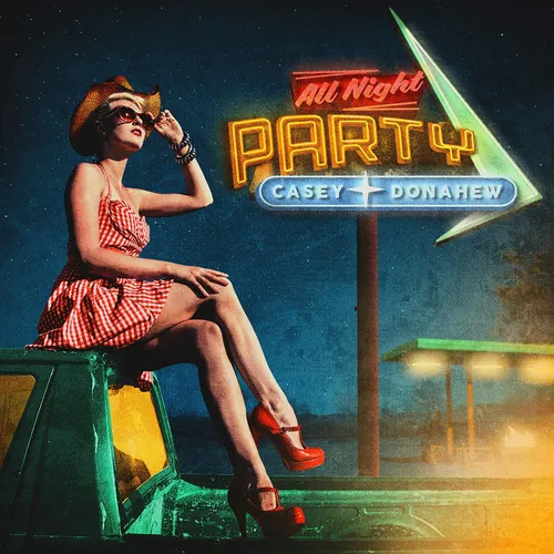 Casey Donahew - All Night Party vinyl record cover