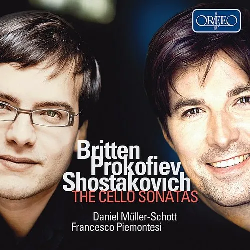 Britten / Mueller-Schott / Piemontesi - Cello Sonatas vinyl record cover