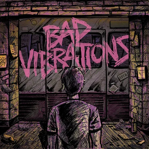 A Day To Remember - Bad Vibrations vinyl record cover